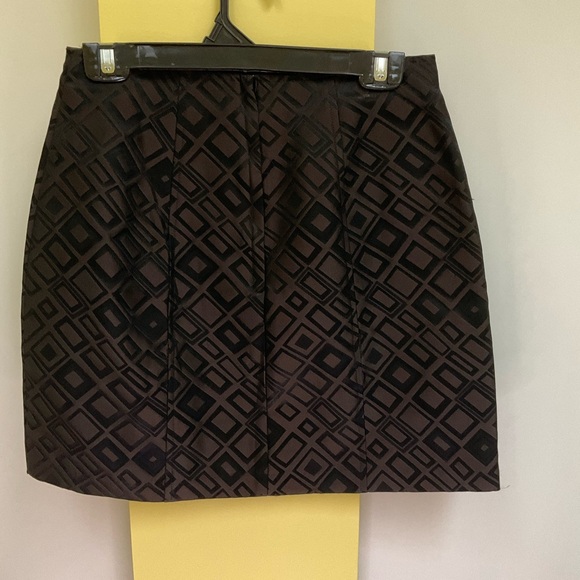 XOXO Black Jacquard Mini skirt-size 9/10 - Picture 2 of 5